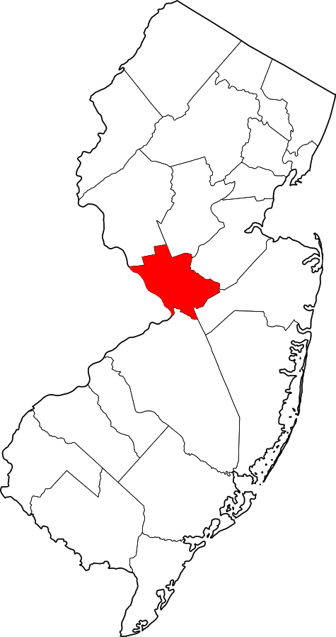 Mercer County Municipalities Map