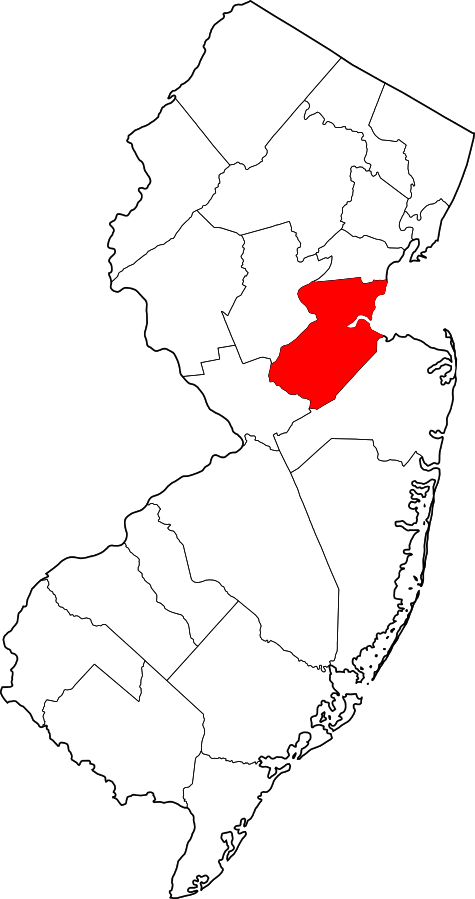Middlesex County Municipalities Map