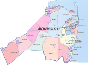 Monmouth County Municipalities Map