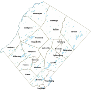 Sussex County Municipalities Map - NJ Italian Heritage Commission