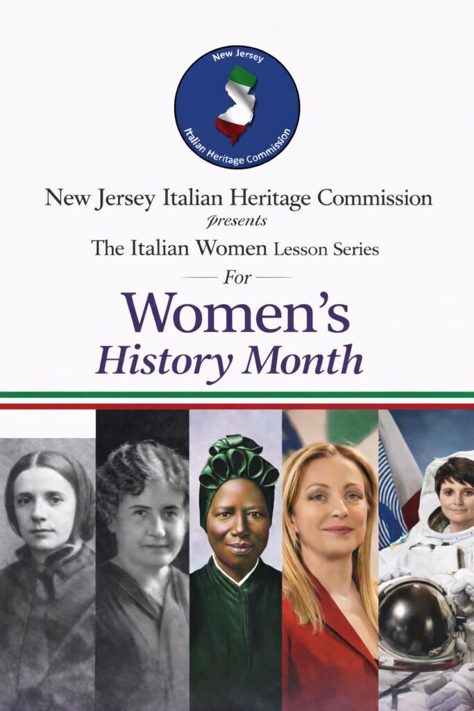 New Jersey Italian Heritage Commission Celebrates Women's History Month with Italian Women Lesson Sereies